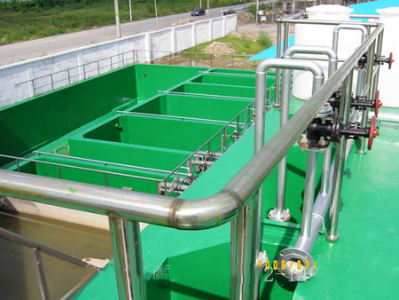 污水池玻璃钢防腐