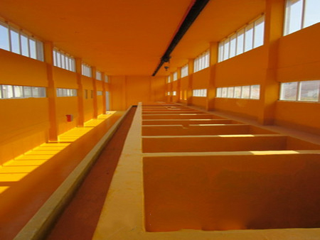 污水池玻璃钢防腐工程